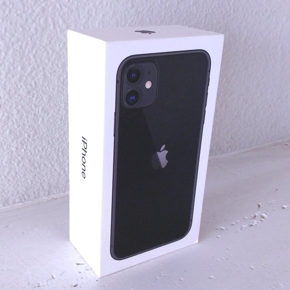 APPLE iPHONE 11 BOX ONLY 64GB Original Packaging OEM Stickers COLLECTIBLE Nerd - Picture 15 of 15